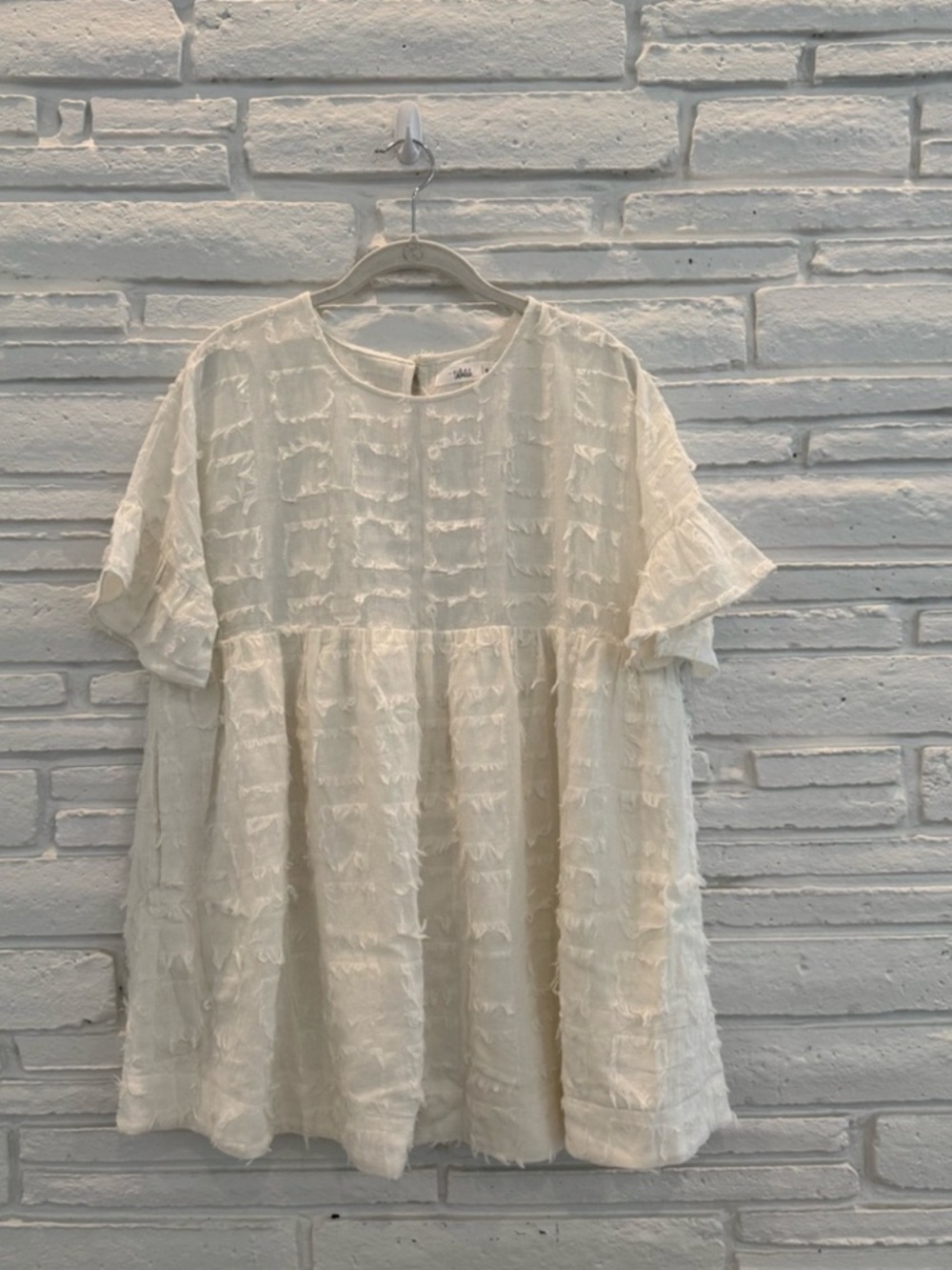 Anthropologie Talulah Cottage Dress Cream - Small
